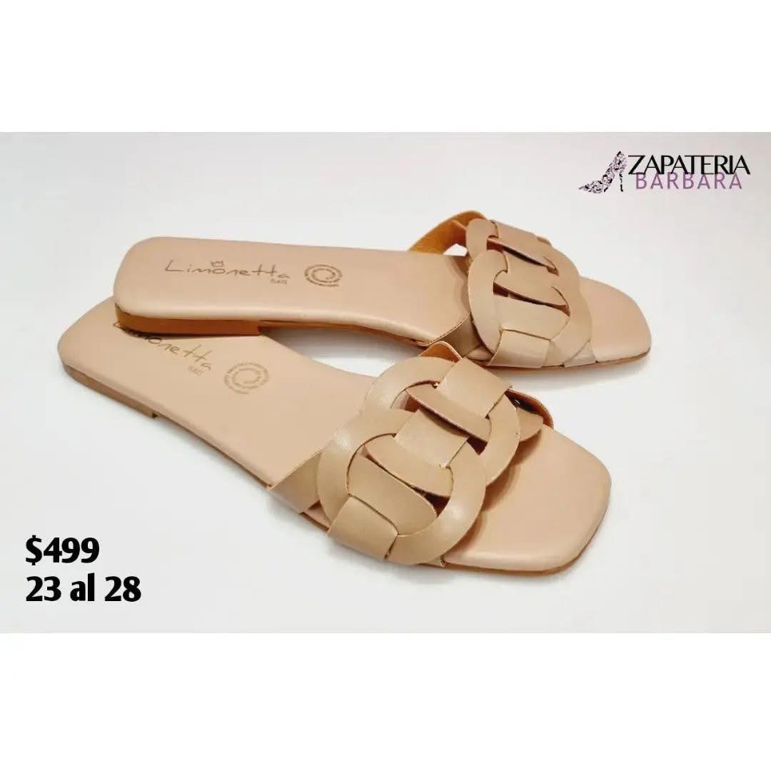 SANDALIA LIMONETTA 934 SILLERO MAQUILLAJE