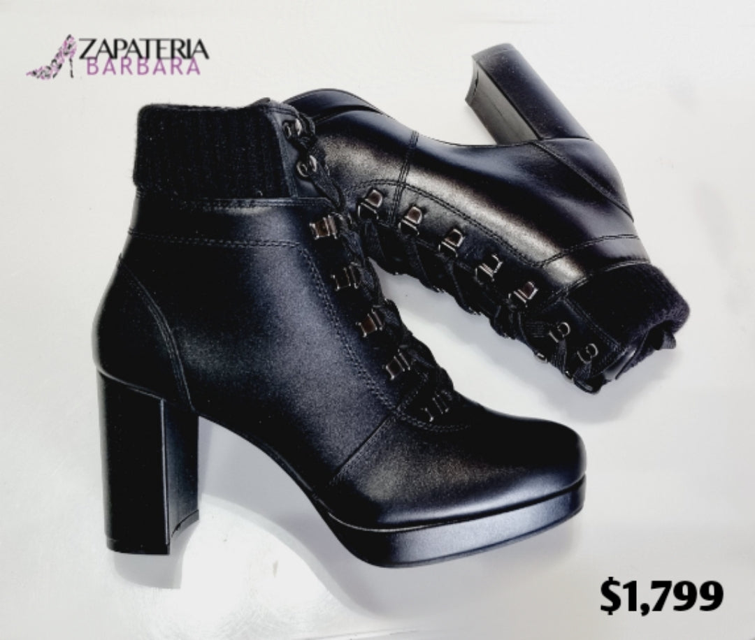 BOTIN 118910 FLEXI PIEL NEGRO CORDON