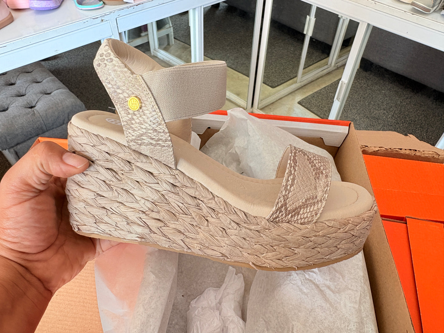 SANDALIA 20301 PLATAFORMA HISPANA AMAYA COBRA