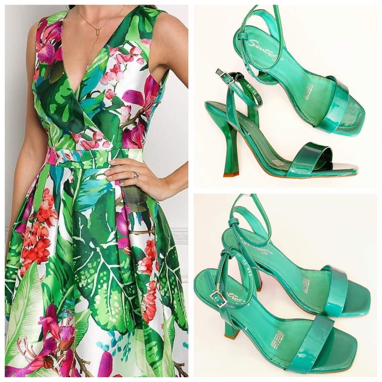 ZAPATILLA 653 SENTIES VERDE ESMERALDA