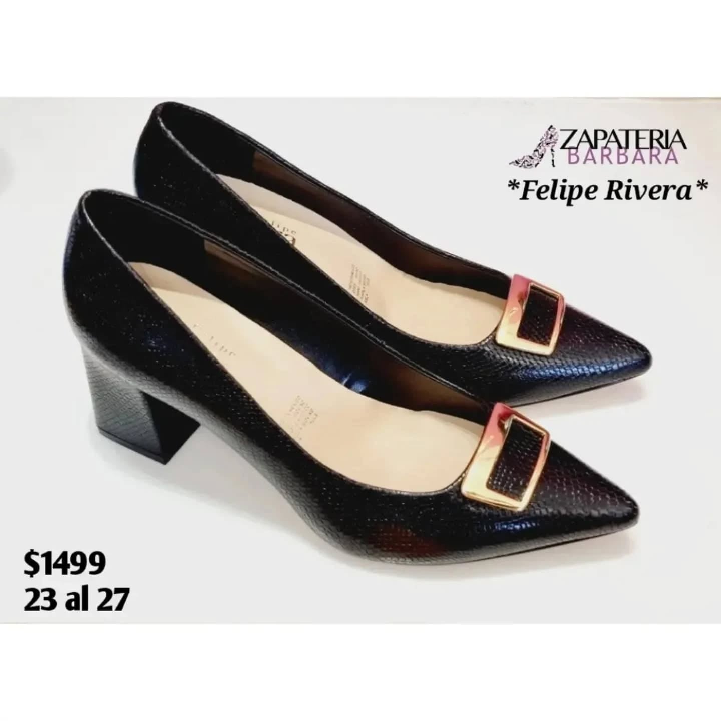 ZAPATILLA FELIPE RIVERA 20713 ARIZONA NEGRO