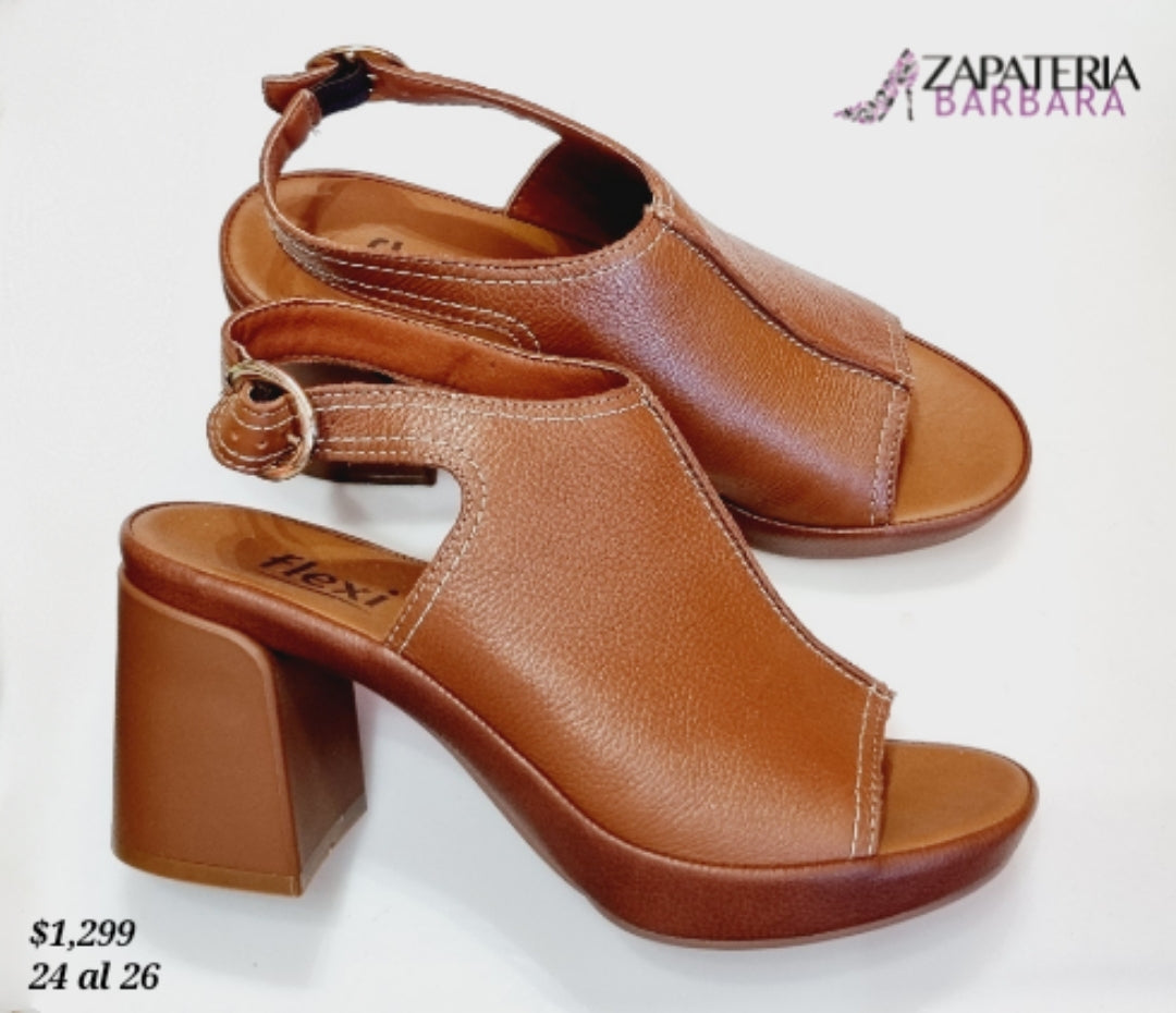 SUECO FLEXI 122703 PIEL CAFE