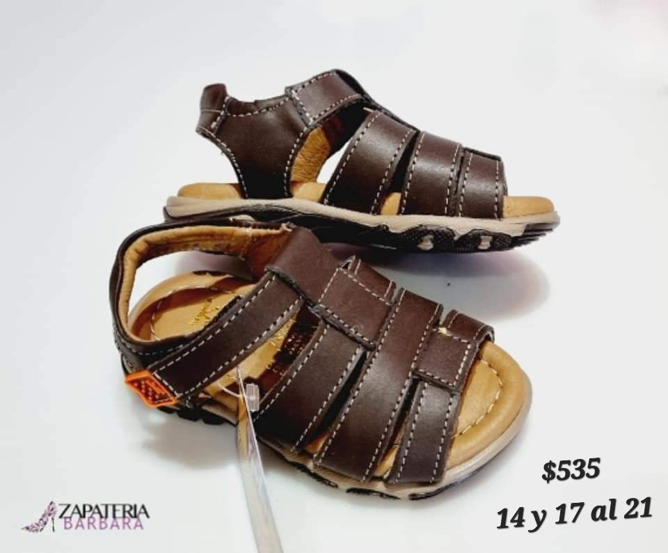 HUARACHE KINDER 7405 CAFE OSCURO