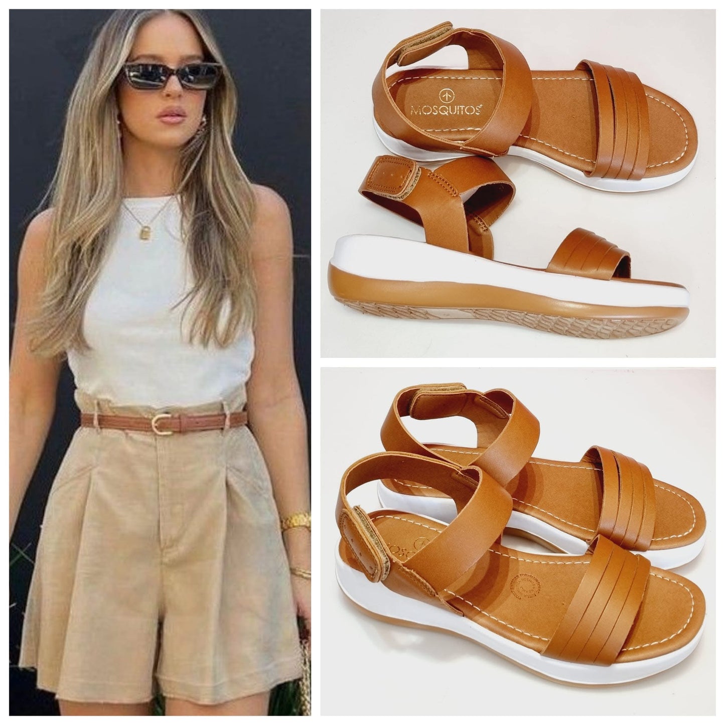 HUARACHE MOSQUITOS 1205 CANELA