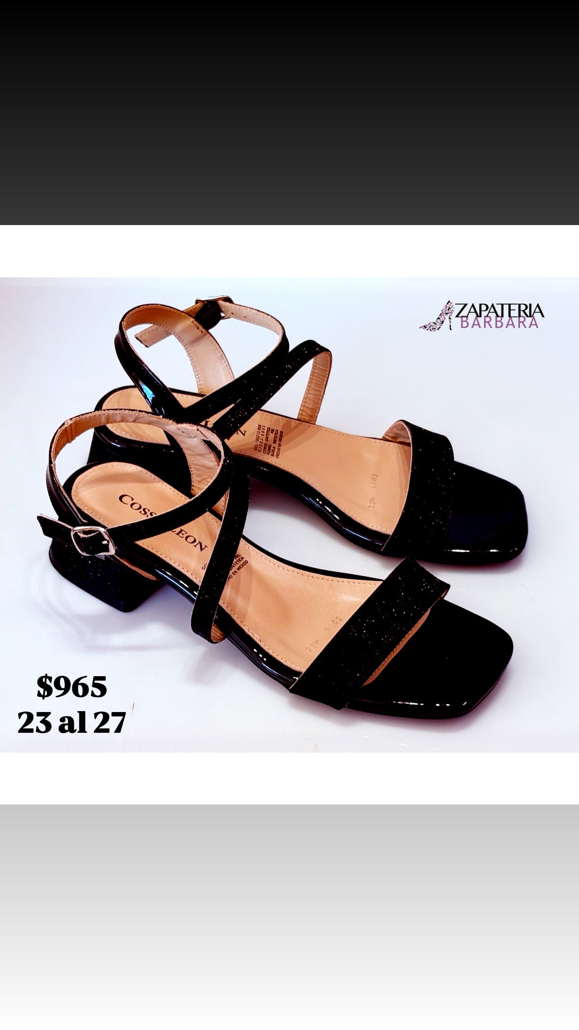 TACON MINI RAUL COSS 1103 TERCIOPELO NEGRO