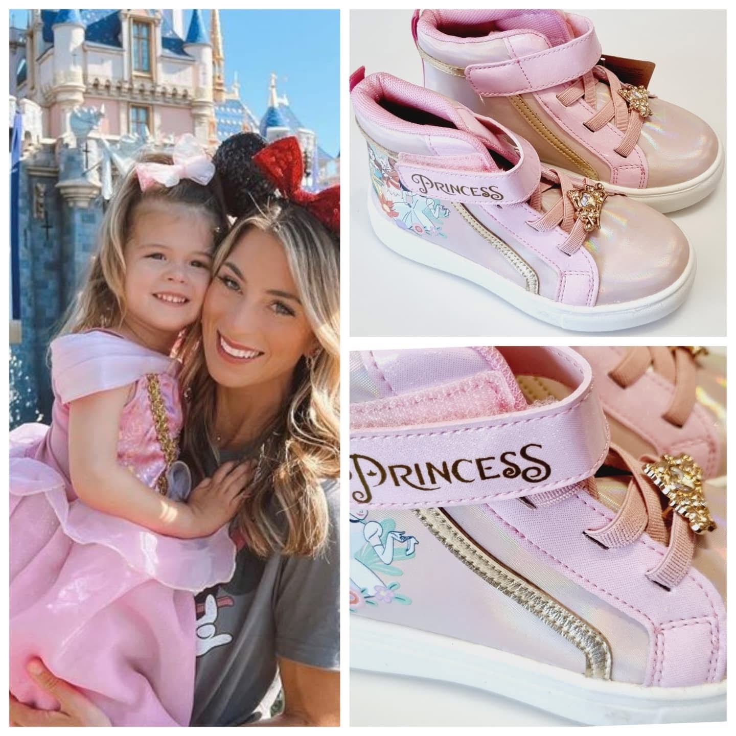 TENI BOTITA 933010 PRINCESAS DE DISNEY ROSA