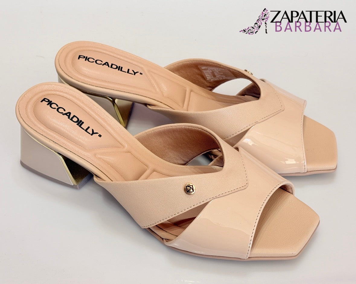 SANDALIA CON TACON 543095 PICCADILLY BRULE