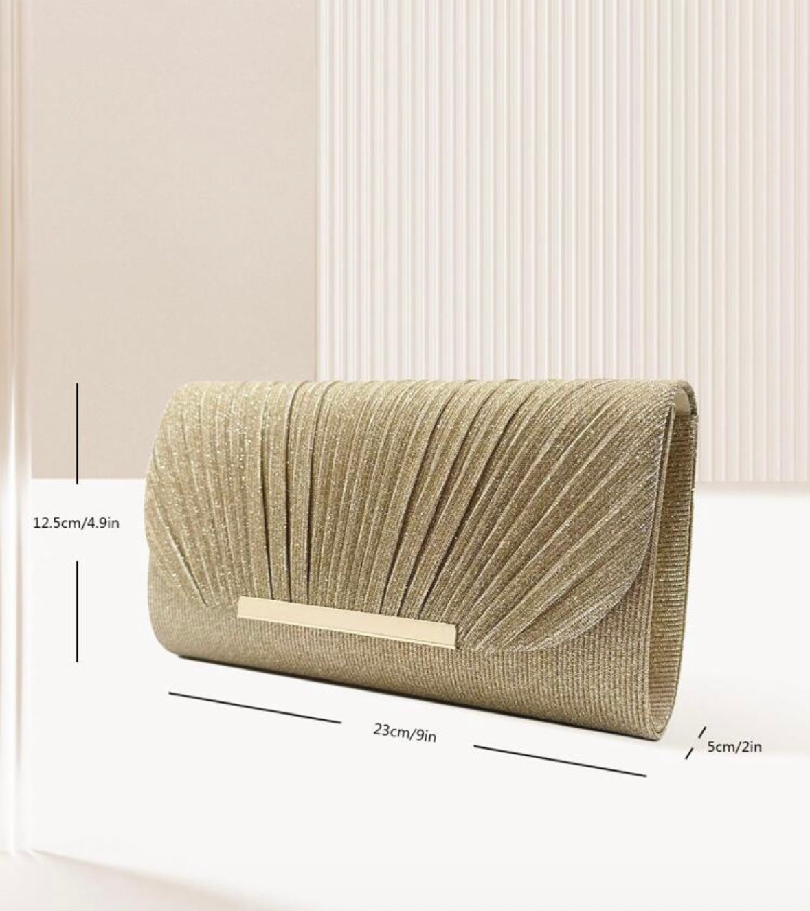 Bolso de Fiesta Dorado