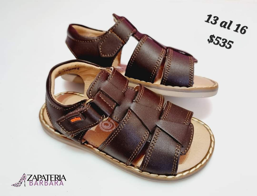 HUARACHE NIÑO AUDAZ 103800 MARRON