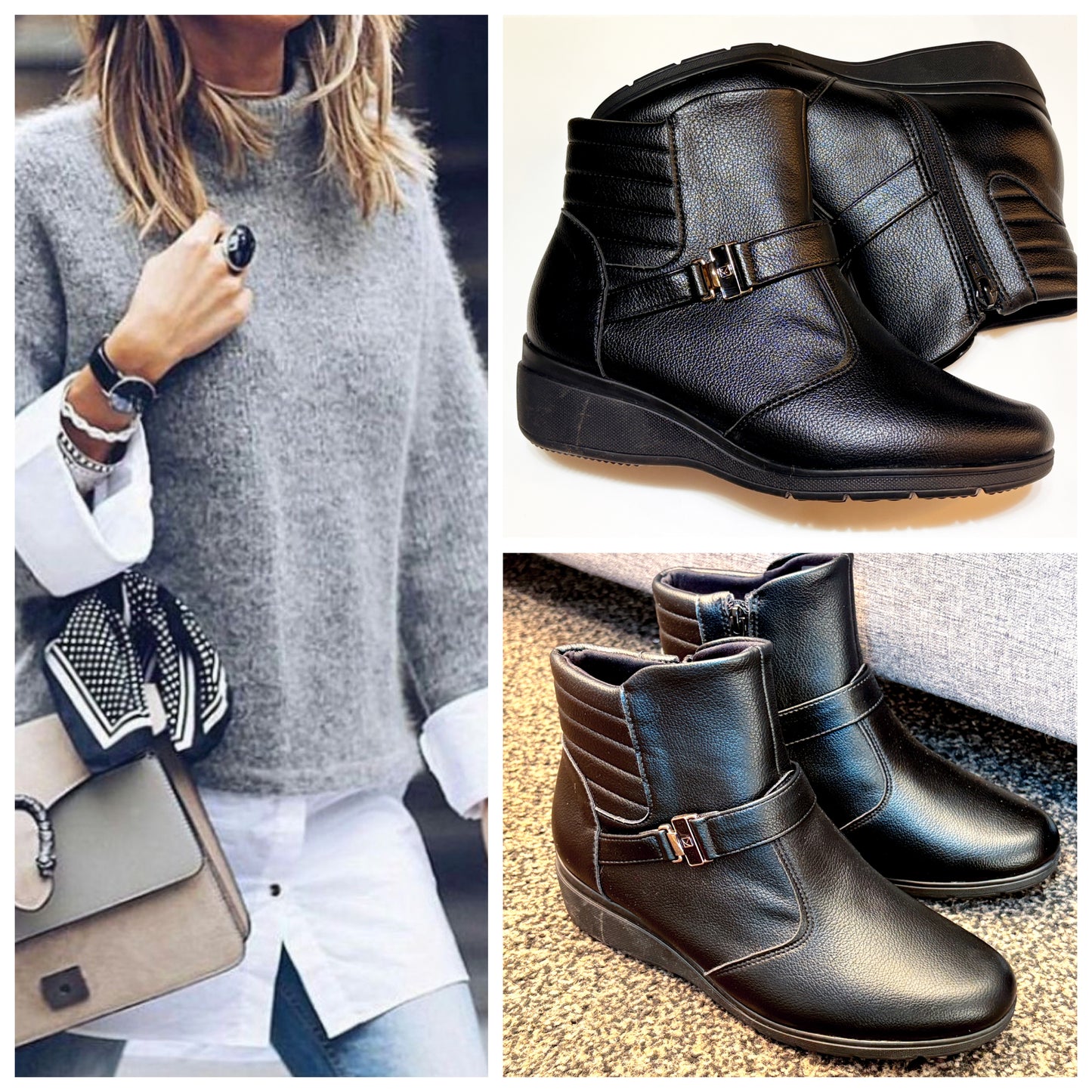 BOTIN CONFORT PICCADILLY 117106 NEGRO