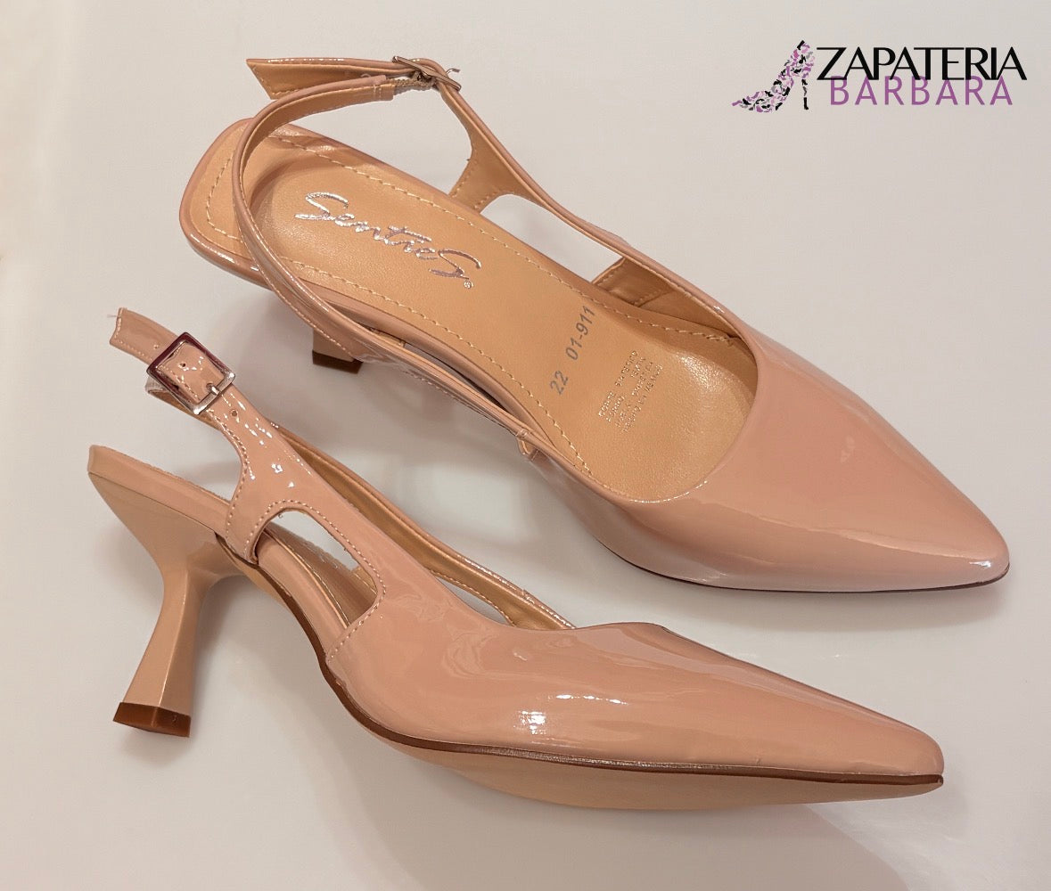 ZAPATILLA PUNTAL 911 SENTIES CHAROL NUDE