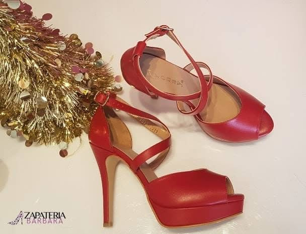 ZAPATILLA RONAY 2081 NATURA ROJO