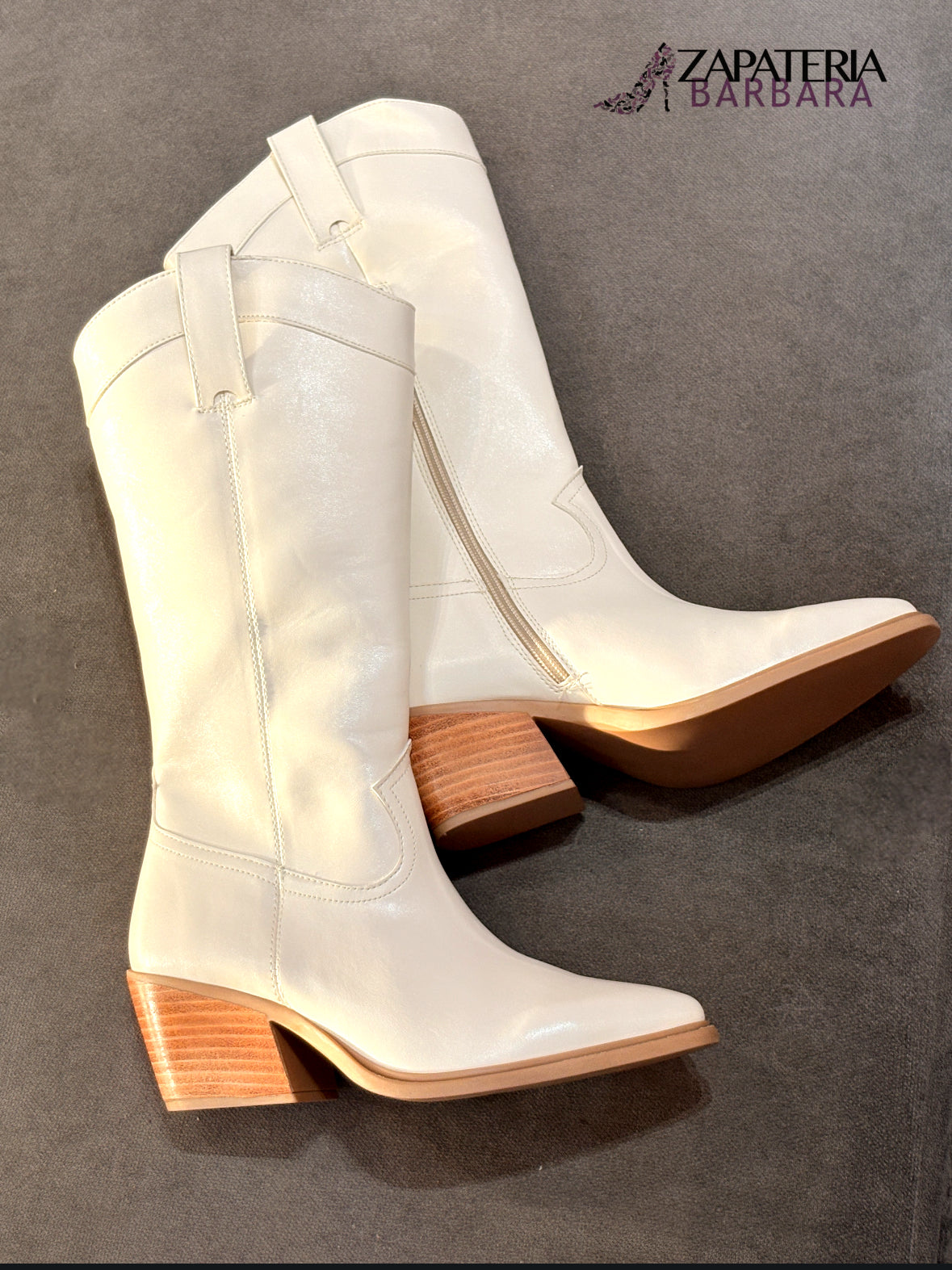 BOTA VAQUERA SALAMANDRA 717 SAVANA LATTE