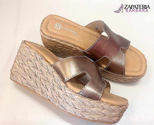SANDALIA PLATAFORMA 20302 HISPANA AMAYA SEDA