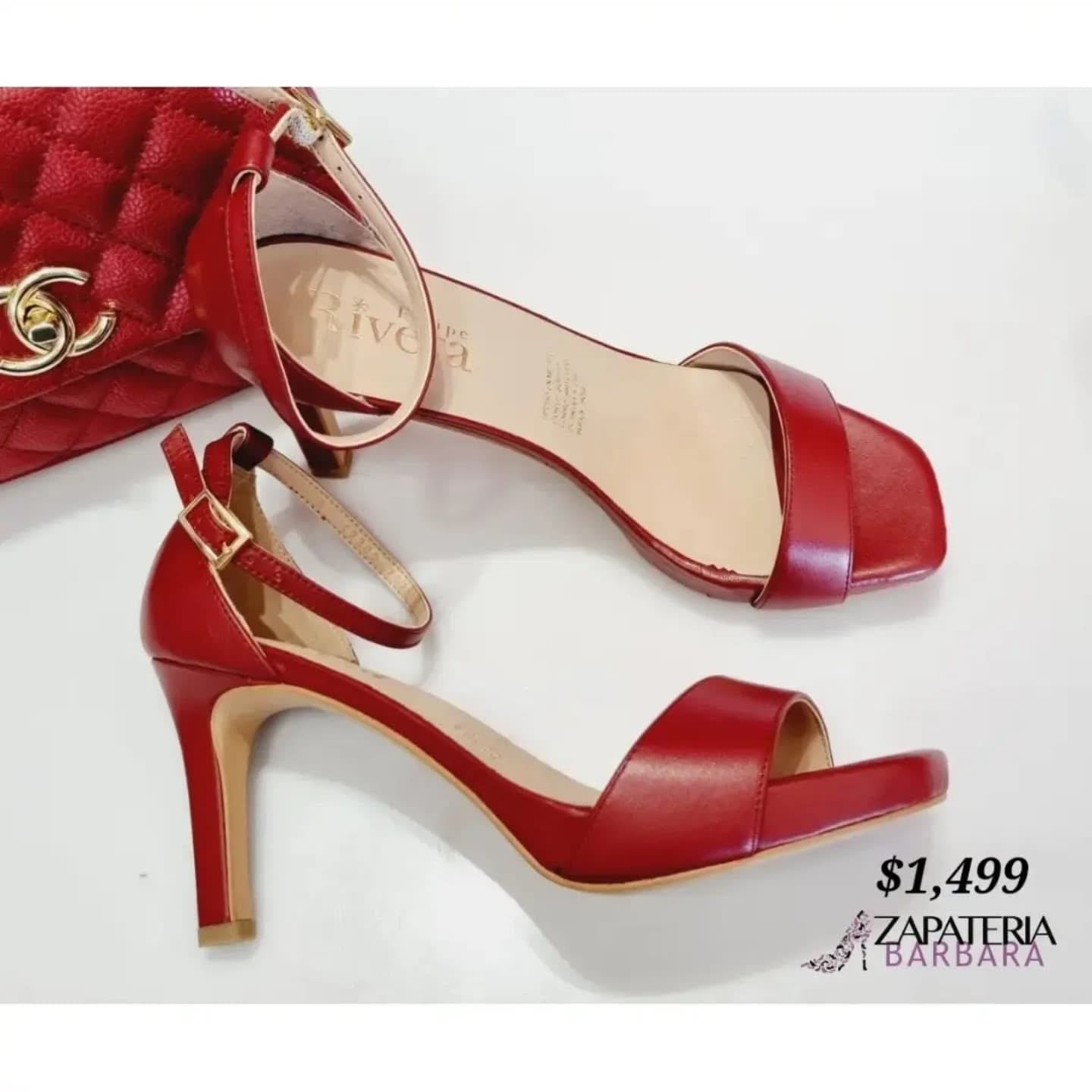 ZAPATILLA FELIPE RIVERA 12302 ROJO