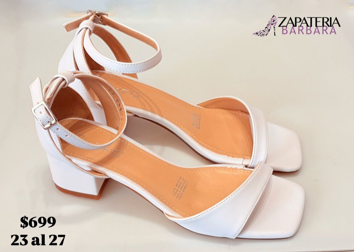 TACON BAJO SENTIES 854 BLANCO