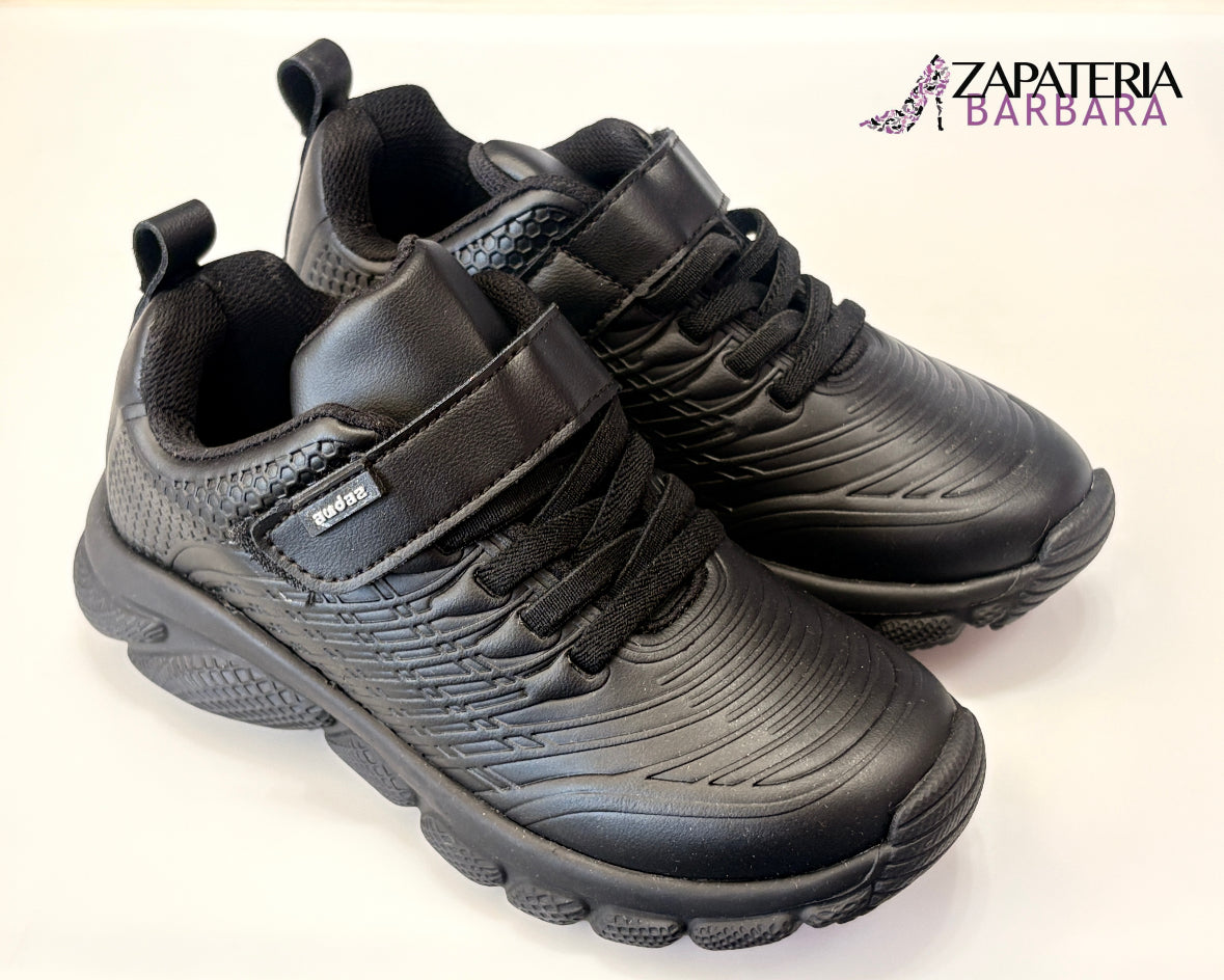 TENIS AUDAZ 135707 ESCOLAR NEGRO