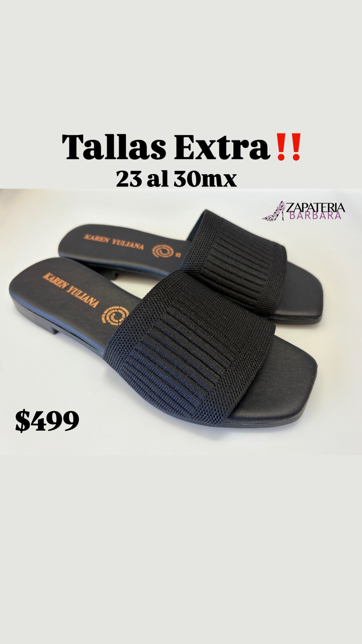 SANDALIA KAREN YULIANA 100 NEGRO