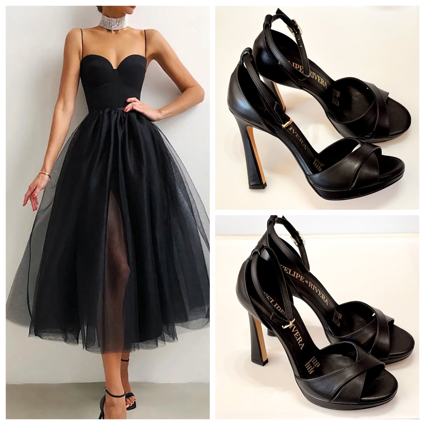 ZAPATILLA FELIPE RIVERA 12710 CRUZADO NEGRO