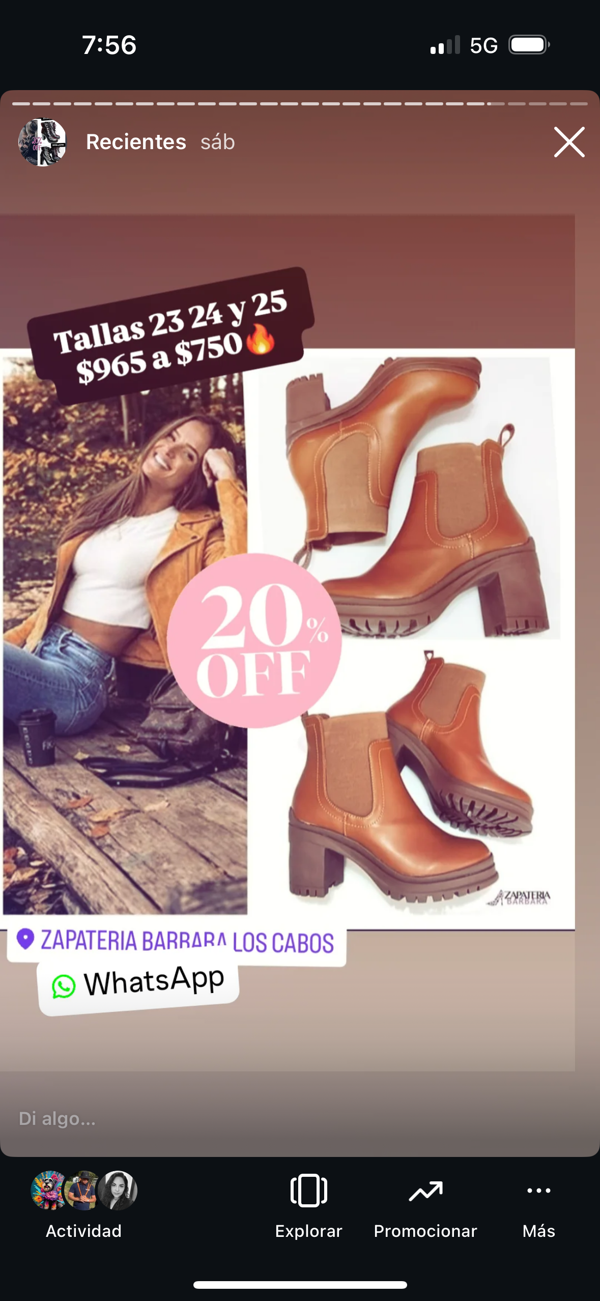 BOTIN 543 SENTIES BASIC TAN