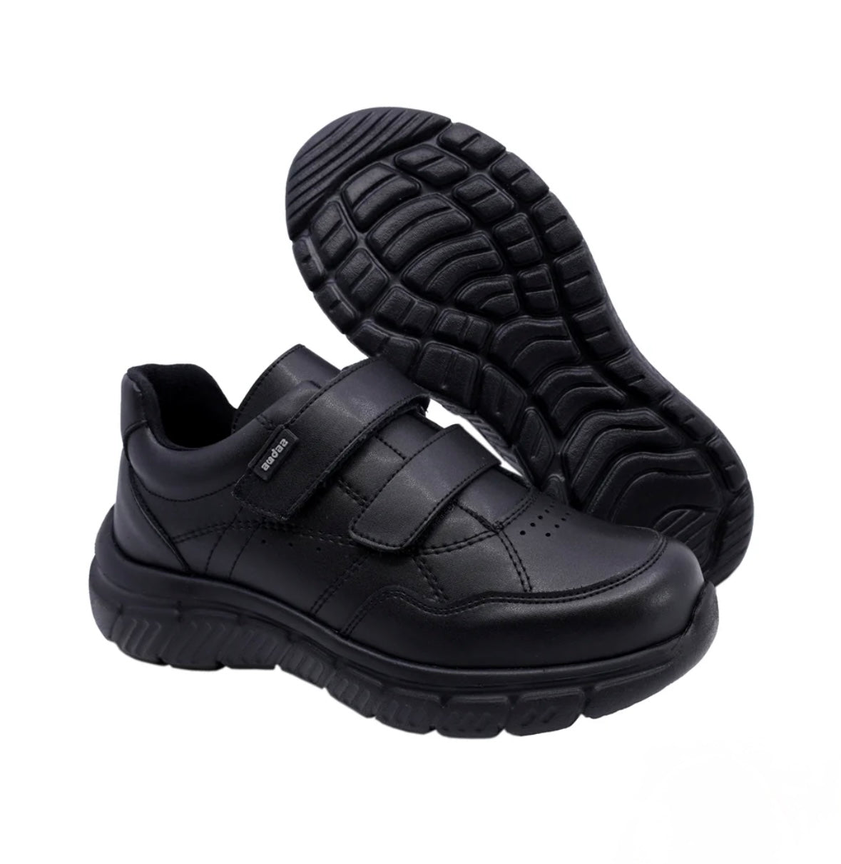 TENIS AUDAZ 132805 DOBLE VELCRO NEGRO