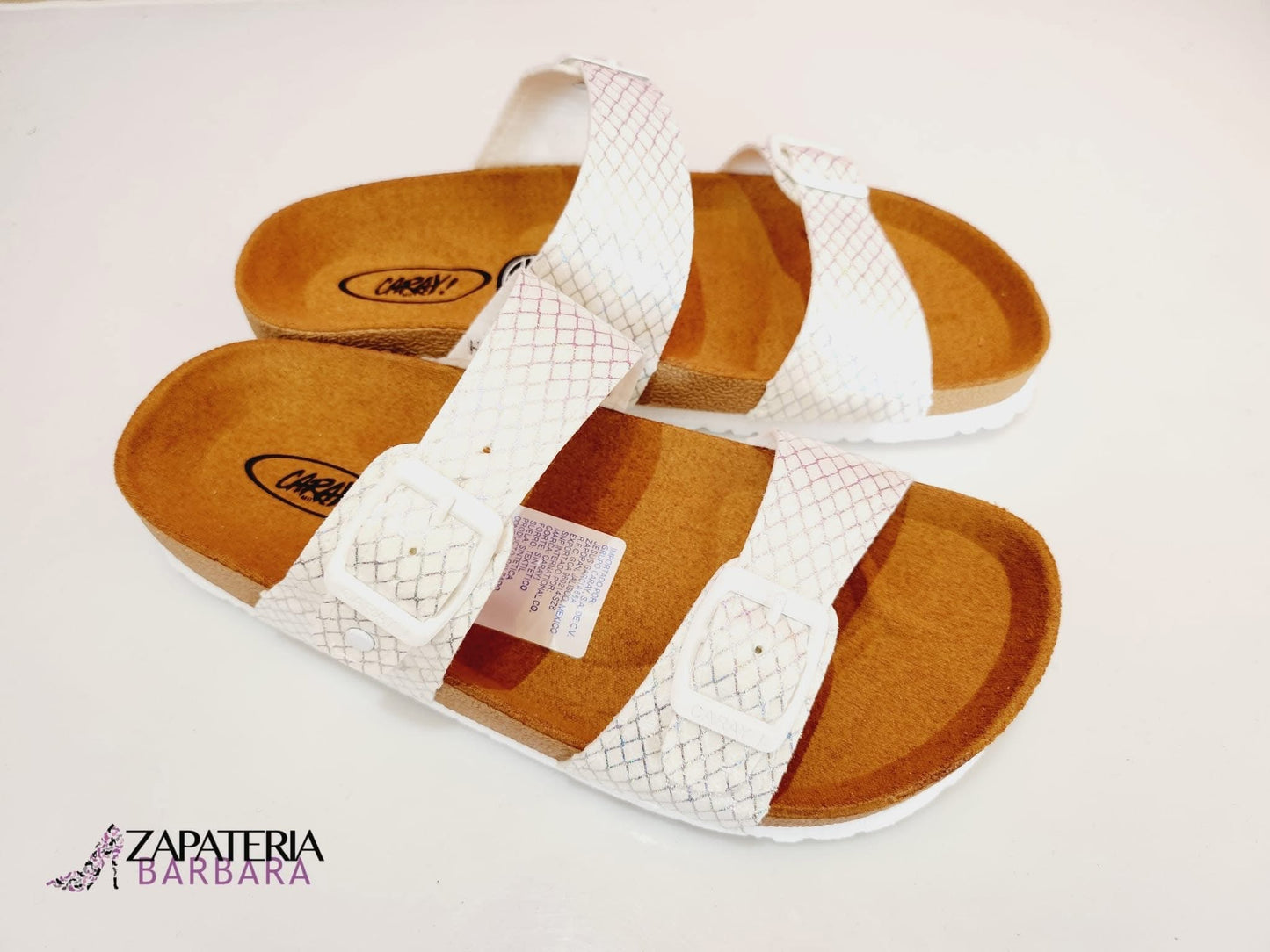 SANDALIA CARAY 4498 TAMPA NIÑA WHITE