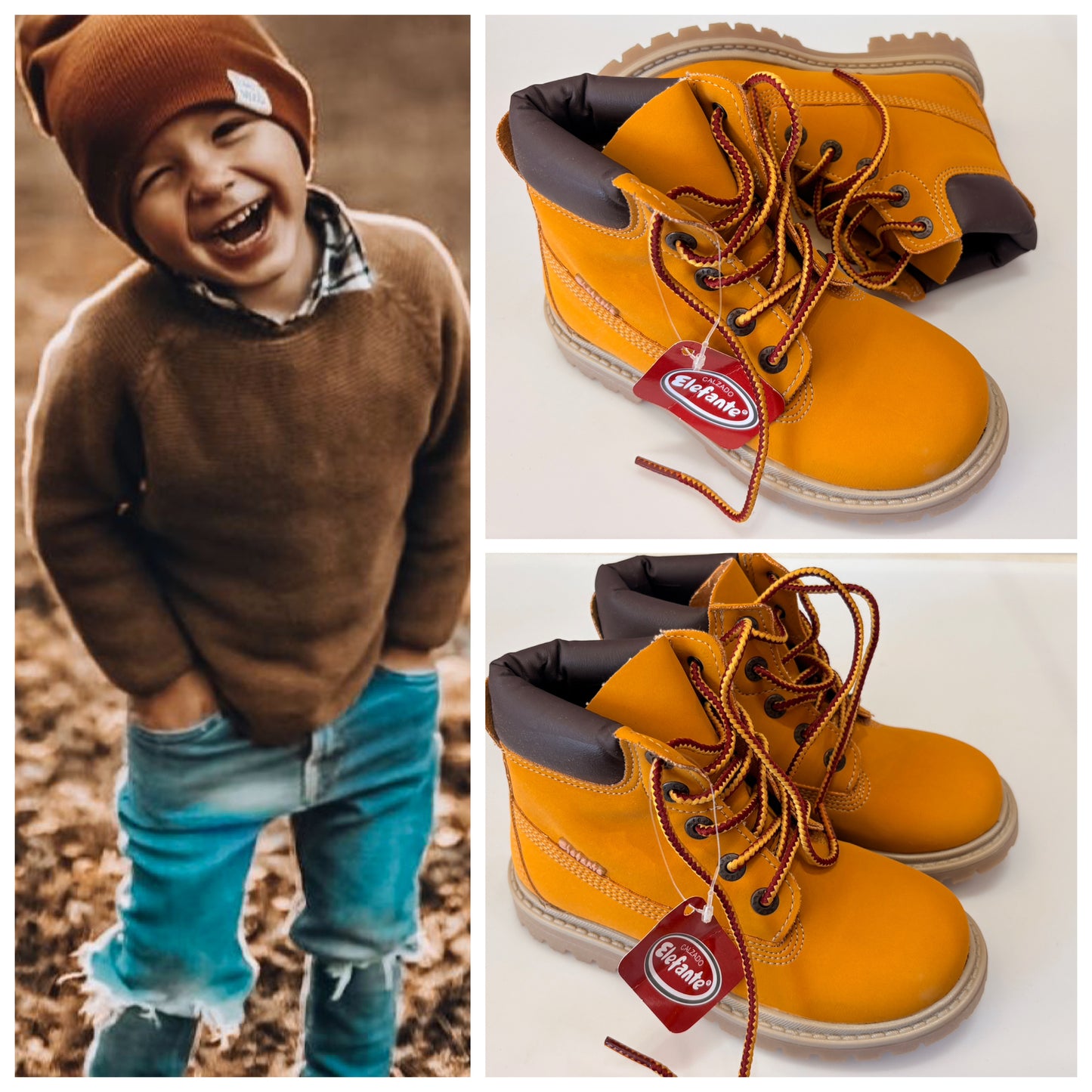 BOTAS NIÑO 10599 ELEFANTE TANI WEAT