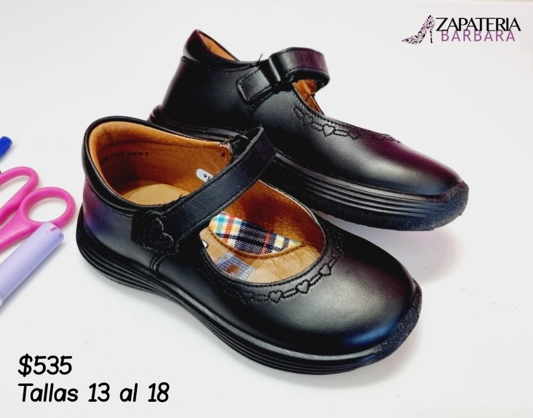 ZAPATO ESCOLAR COQUETA 173401 NEGRO