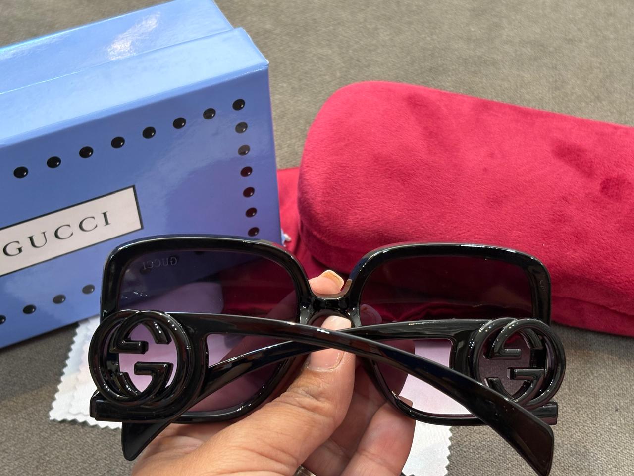 LENTES REPLICA GUCCI 005 NEGROS