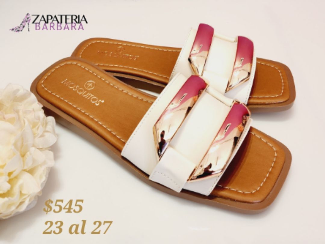 SANDALIA MOSQUITOS 6503 LATTE/MARINO/ROJO