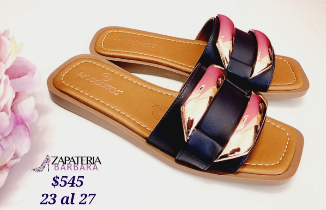 SANDALIA MOSQUITOS 6503 LATTE/MARINO/ROJO