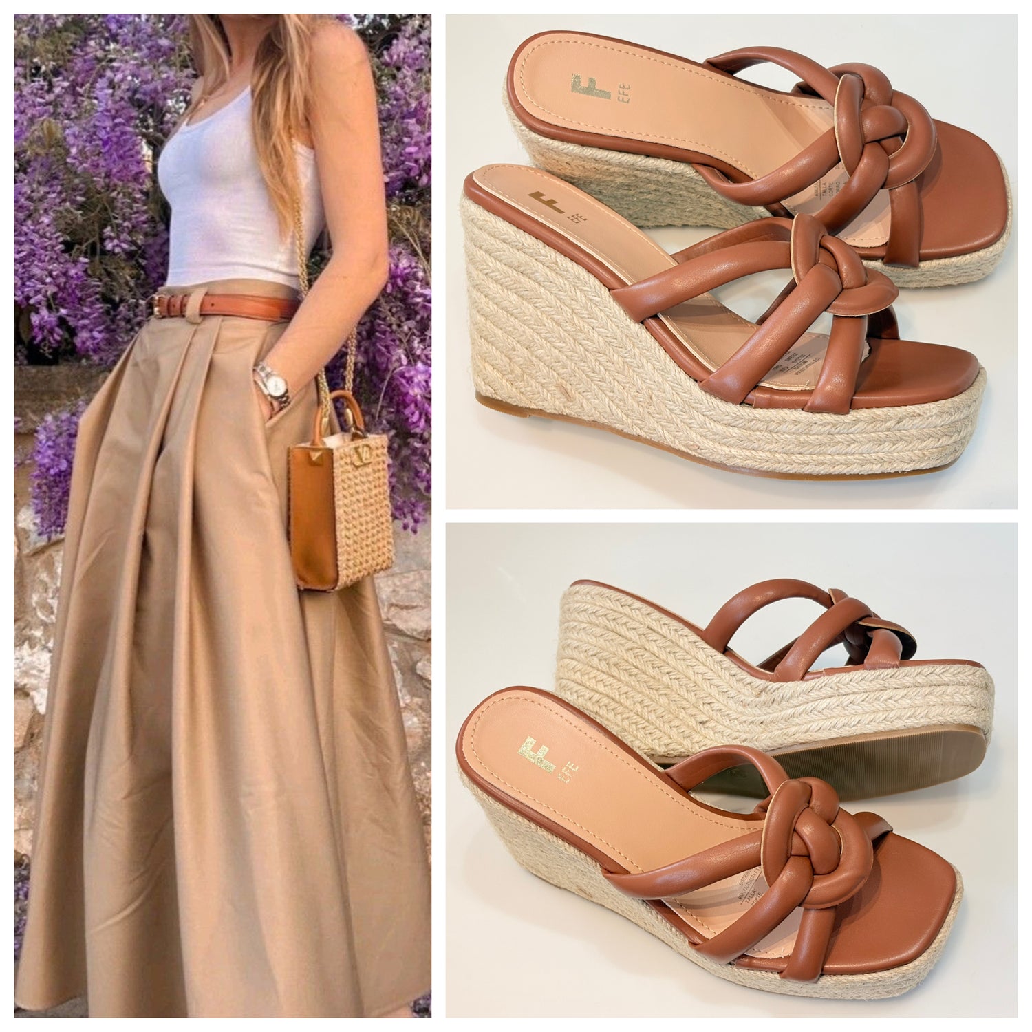 Sandalias con Plataforma Corrida Dama