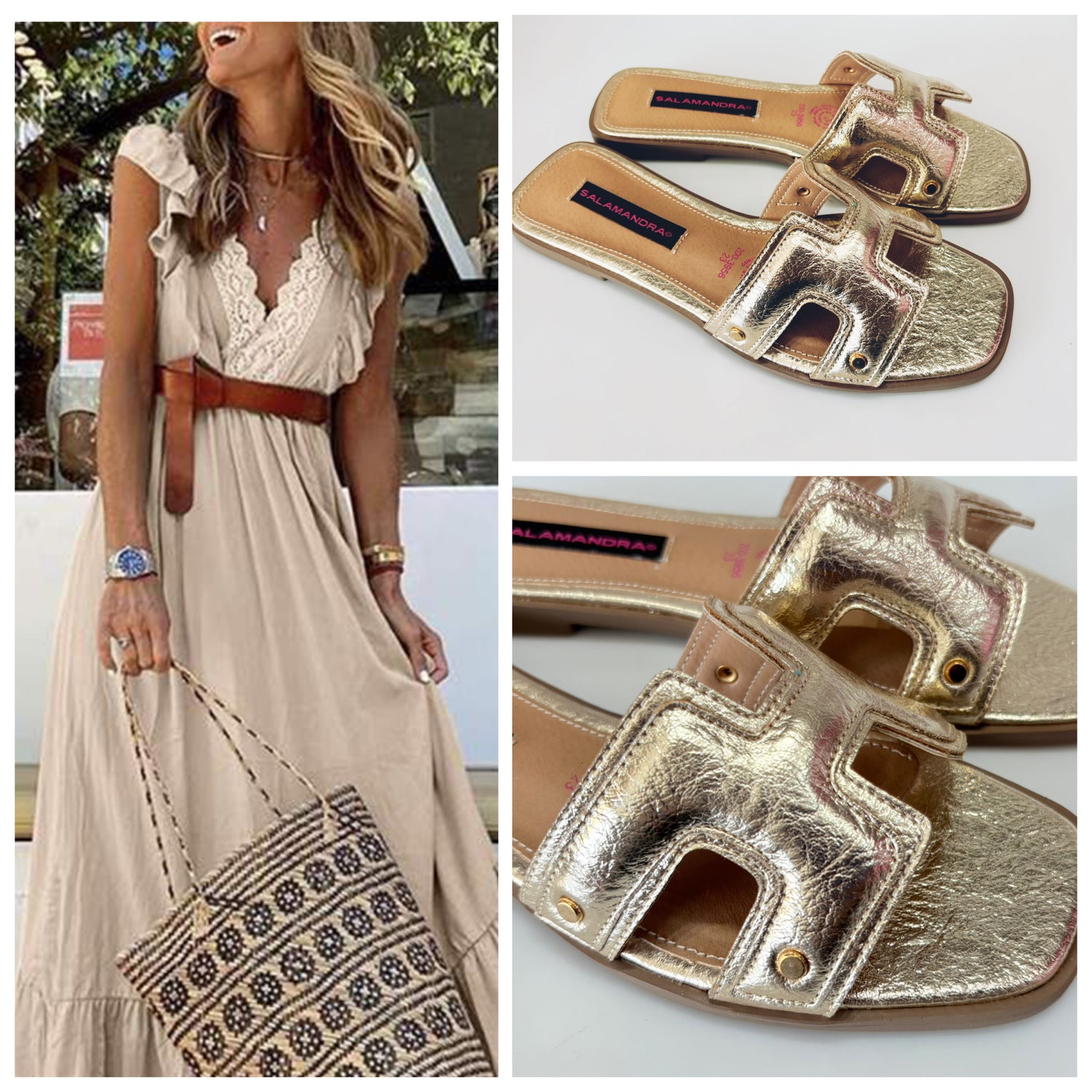 Sandalias de Piso Dama