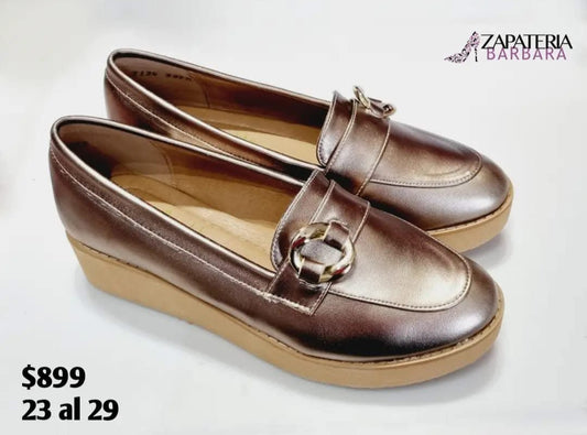 MOCASIN LIMONETTA 7124 C/PLATAFORMA SEDA