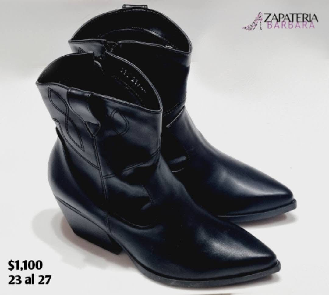 BOTA VAQUERA SENTIES 944 JULIETA NEGRO