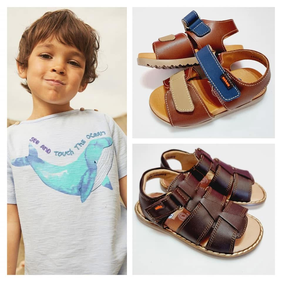 HUARACHE NIÑO 101701 AUDAZ LADRILLO