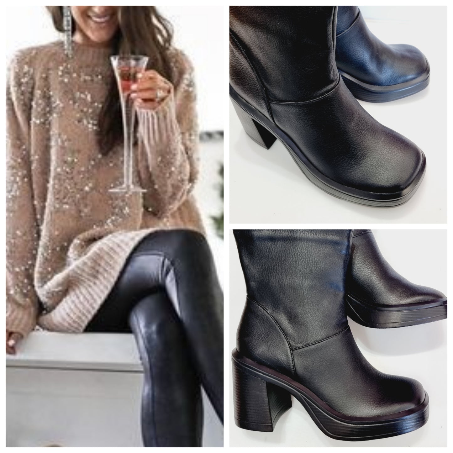 BOTIN 749 SENTIES BASIC NEGRO