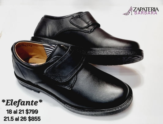 ZAPATO ESCOLAR ELEFANTE SANTI 18752 NEGRO