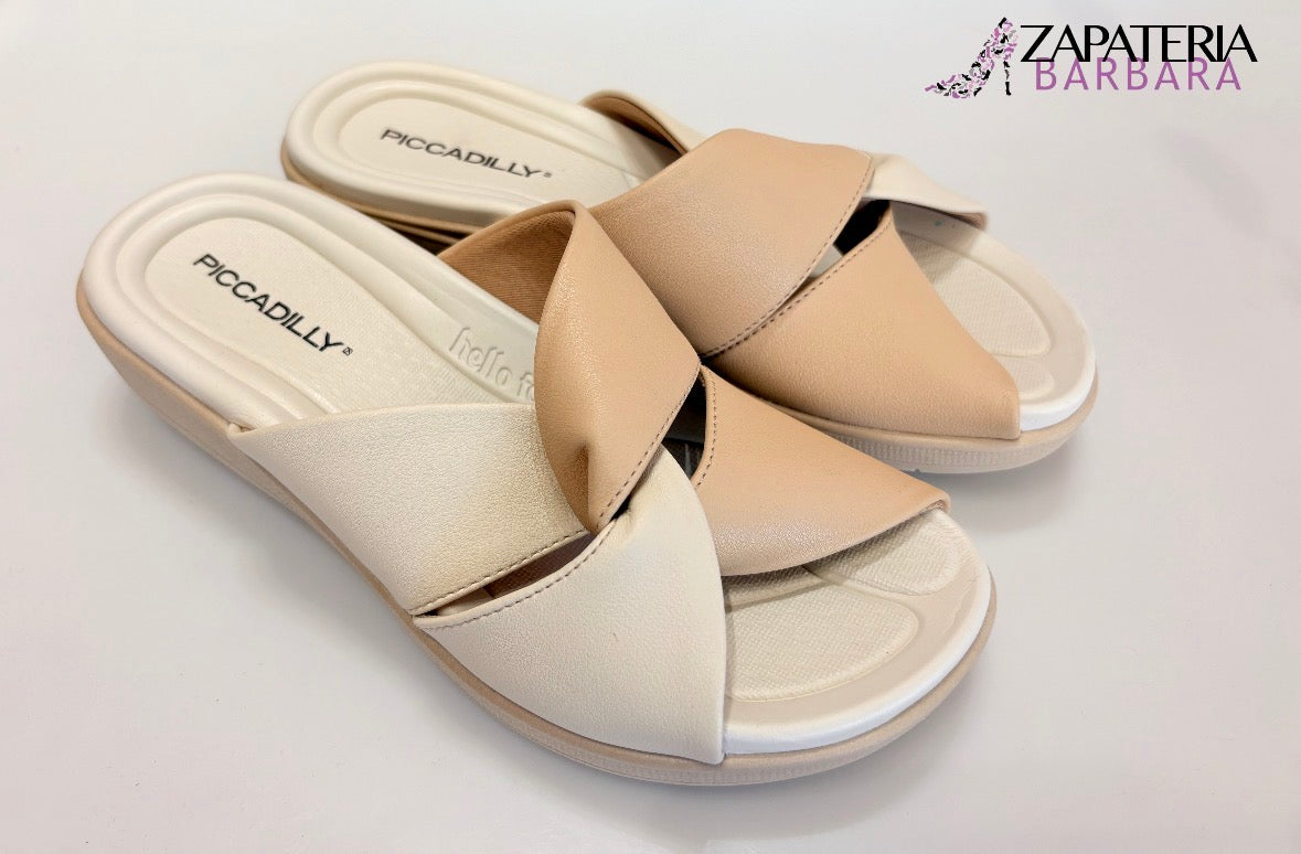SANDALIA CONFORT 239023 PICCADILLY NUDE BEIGE