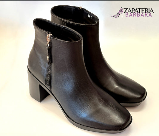 BOTIN 18801 HISPANA TOLEDO PIEL NEGRO MARECIA