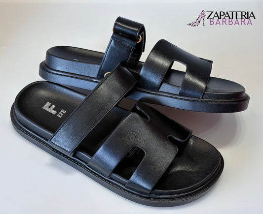 SANDALIA 164301 EFE BOBBY NEGRO