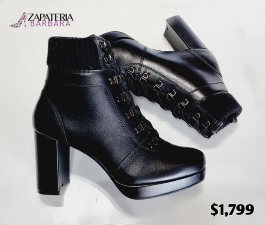 BOTIN 118910 FLEXI PIEL NEGRO CORDON