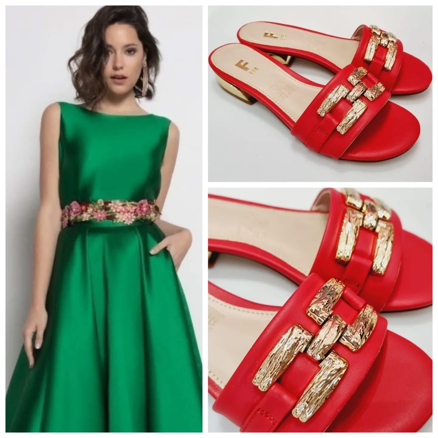 SANDALIA EFE 343103 ROJO NAIROBI