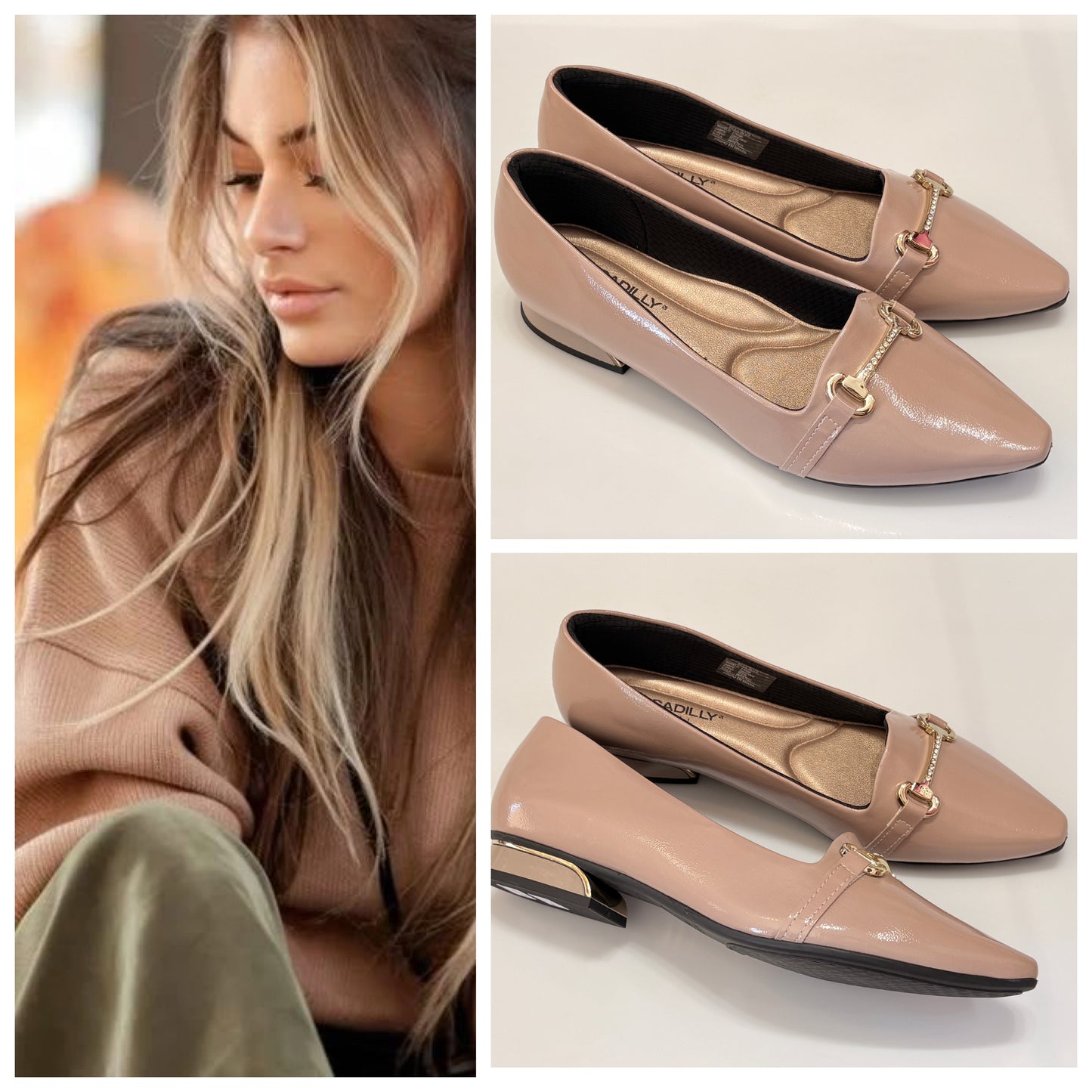 MOCASIN PICCADILLY 279038 PUNTA MAQUILLAJE