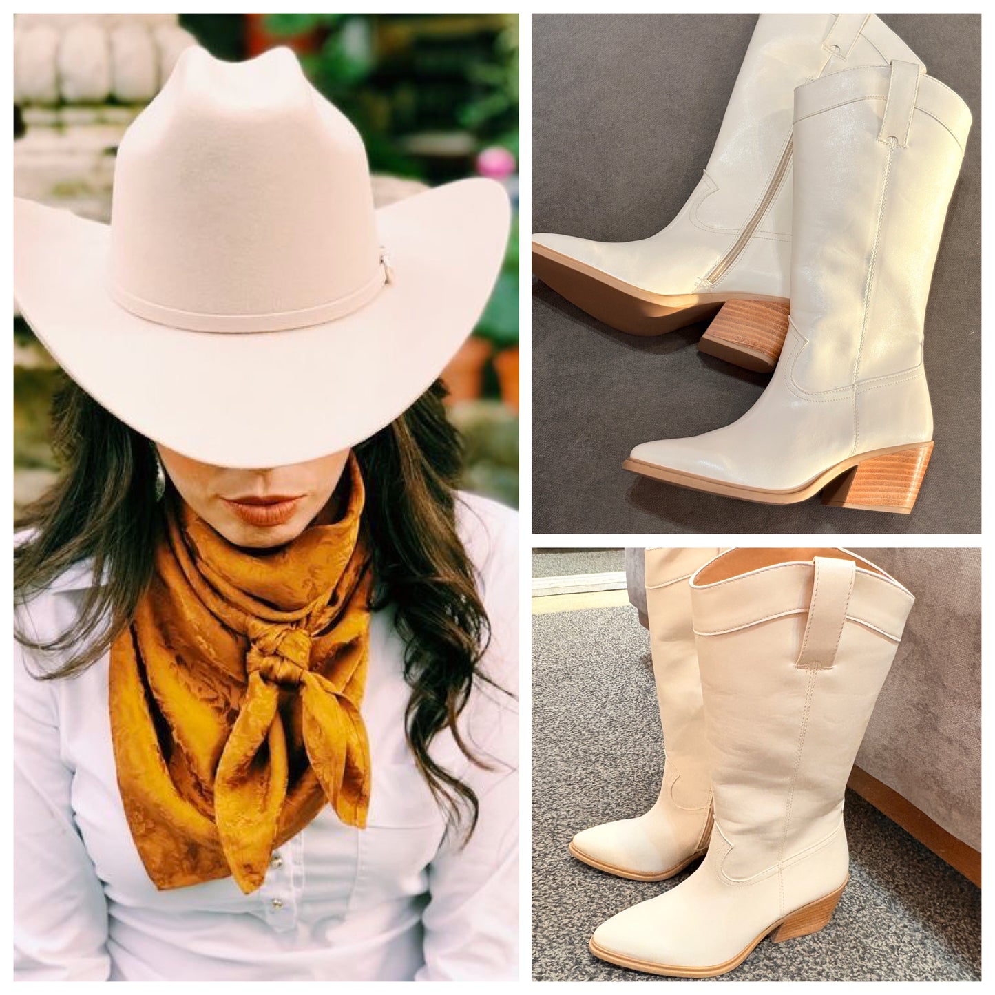 BOTA VAQUERA SALAMANDRA 717 SAVANA LATTE