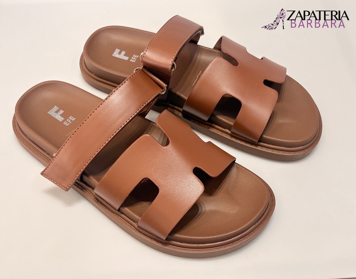 SANDALIA 164301 EFE CAMEL BOBBY