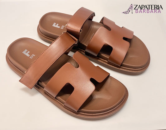 SANDALIA 164301 EFE CAMEL BOBBY