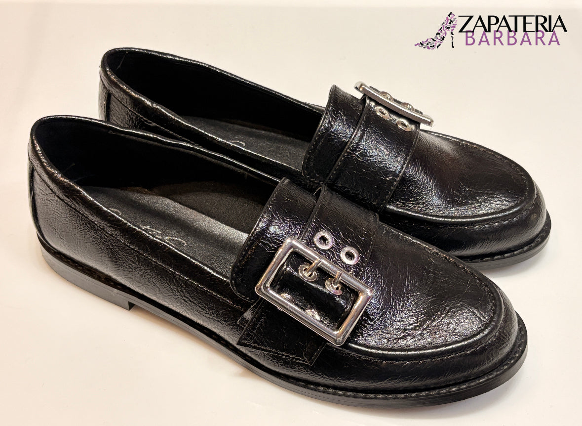 MOCASIN SENTIES 257 YANNI NEGRO C/HEBILLA
