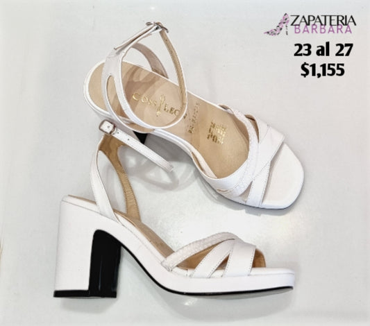 ZAPATILLA 437 PIEL BLANCO RAUL COSS