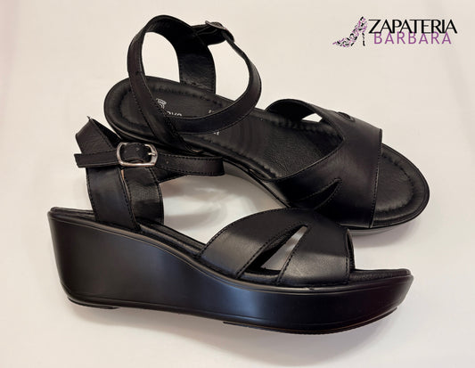 HUARACHE SUAVE CAMINAR 453 NEGRO